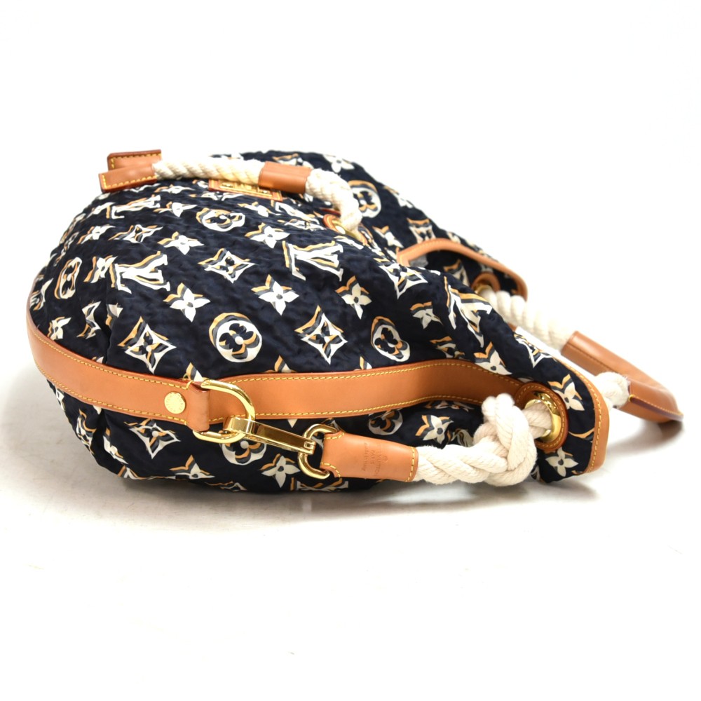 Louis Vuitton, Bags, Louis Vuitton Cruise Rope Summer Lv Monogram Bulles Tote  Bag Rare