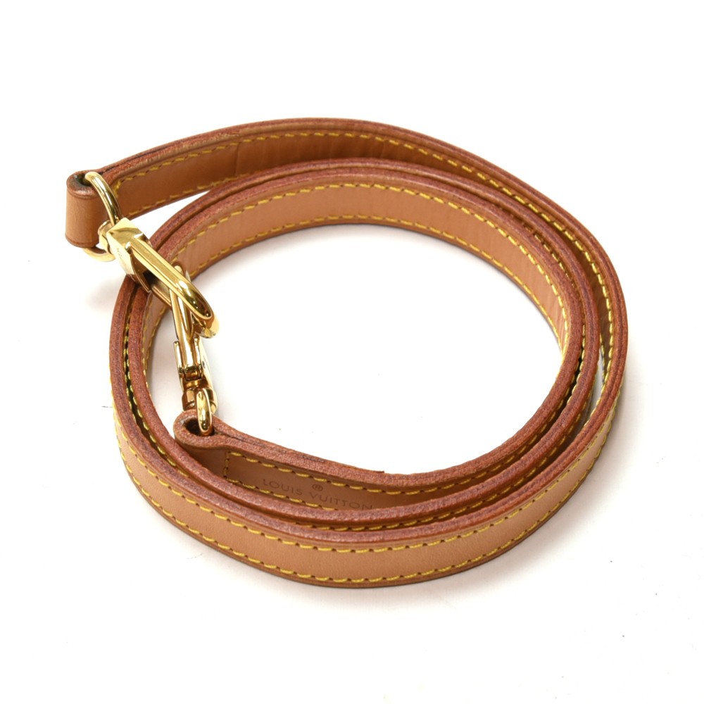 Louis Vuitton Leather Brown Shoulder Strap - Sale