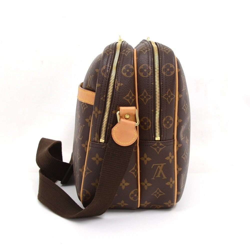 Reporter leather handbag Louis Vuitton Brown in Leather - 36064817