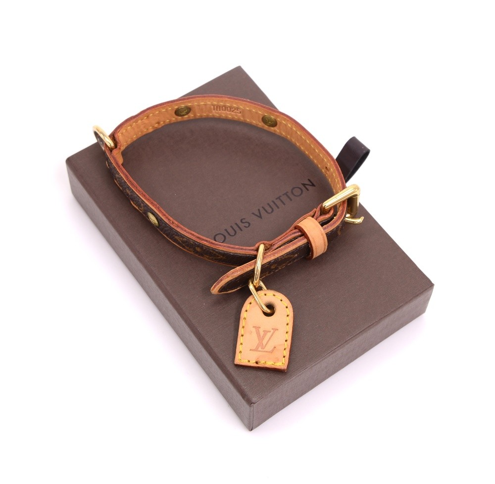 Louis Vuitton Baxter collar PM new Brown Leather ref.209126 - Joli Closet