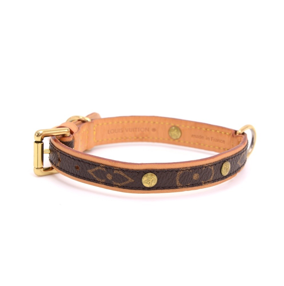 Louis Vuitton Monogram Baxter Dog Collar PM - Brown Pet Accessories, Decor  & Accessories - LOU802177