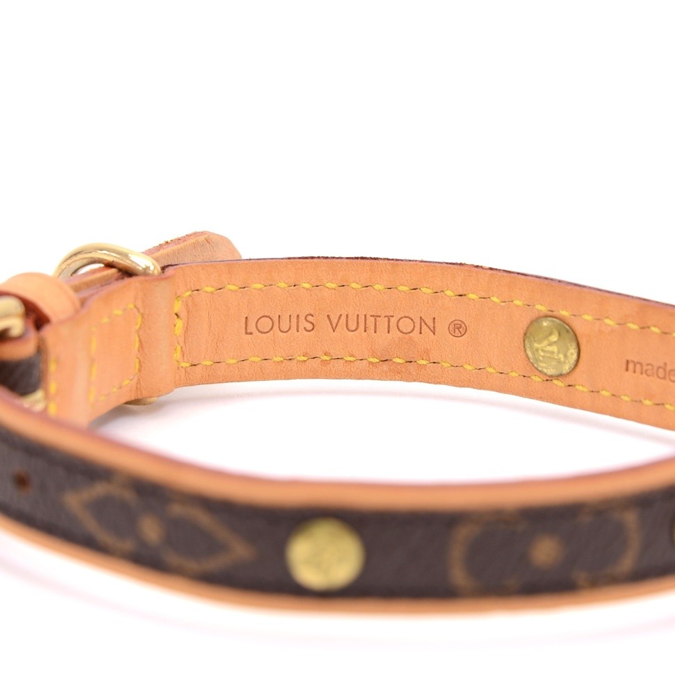 Louis Vuitton Monogram Baxter Dog Collar PM - Brown Pet Accessories, Decor  & Accessories - LOU816548