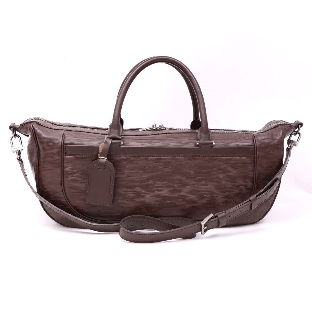 Louis Vuitton Louis Vuitton Dhanura GM Moca Epi Leather Hand Bag +
