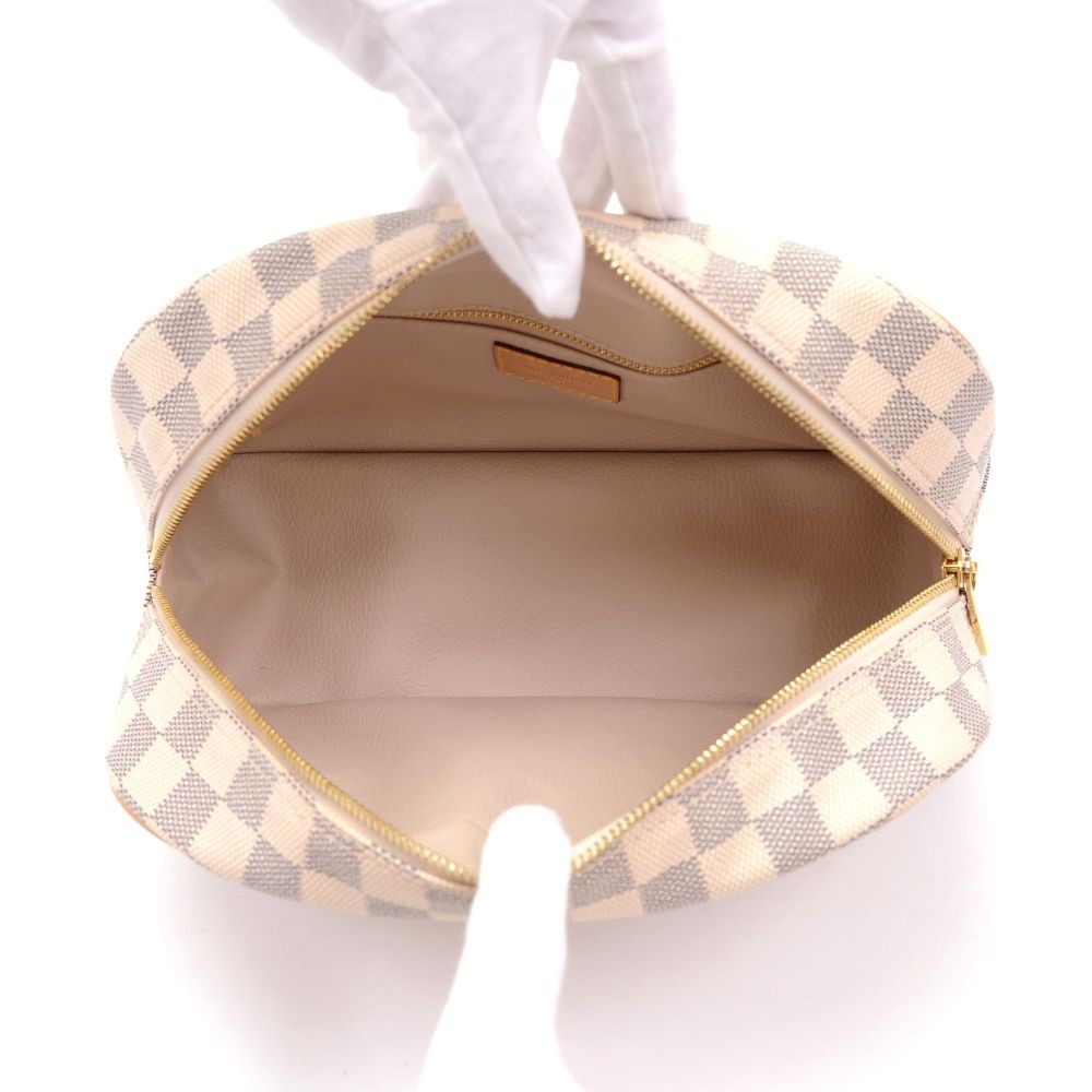 Louis Vuitton Astuccio da toilette per cosmetici Modul Damier Couleur Modul  ciano limitato Pelle ref.611919 - Joli Closet