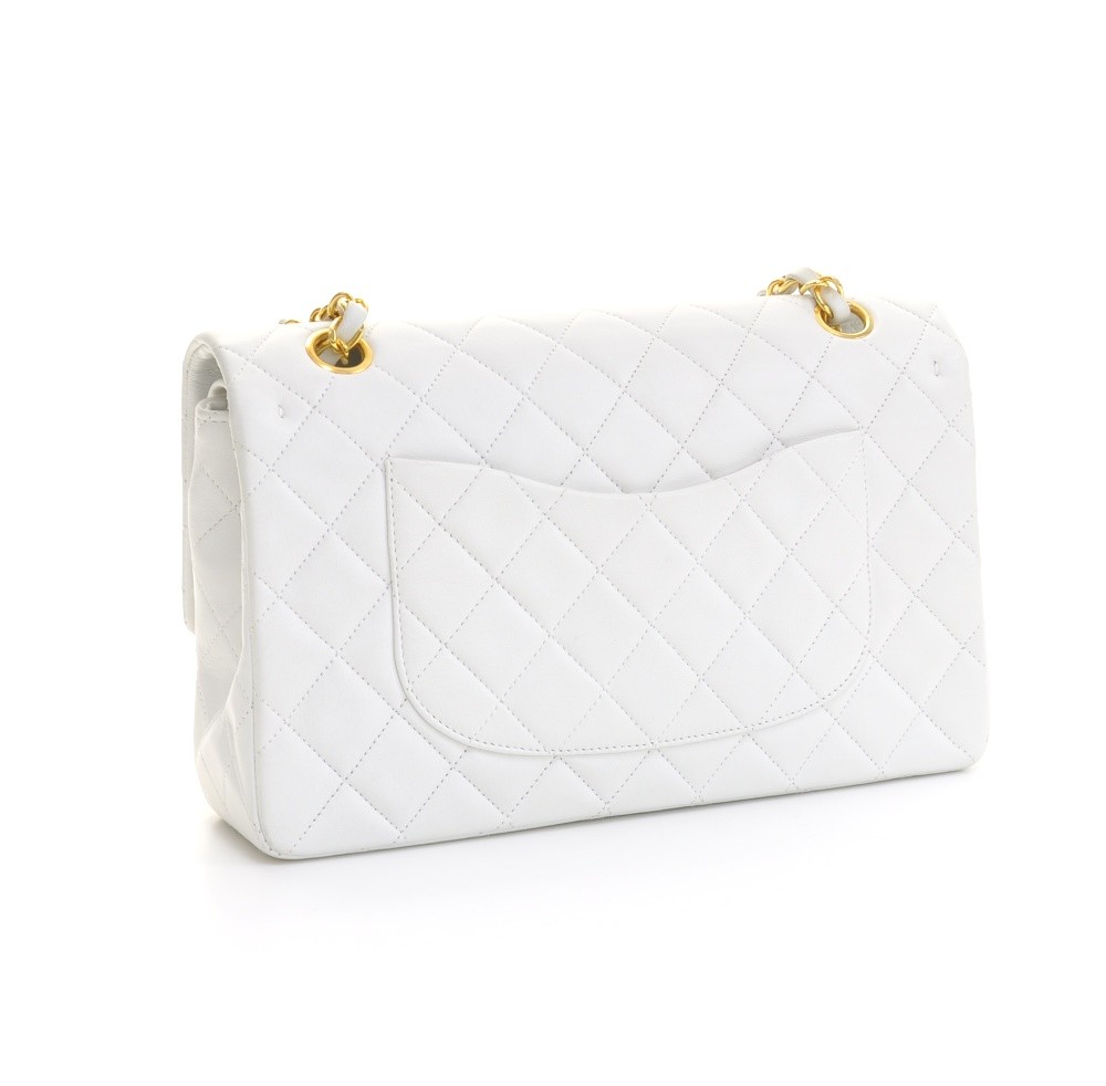 Handbag Chanel 2005 Calfskin 2.55 White Quilted 223060062