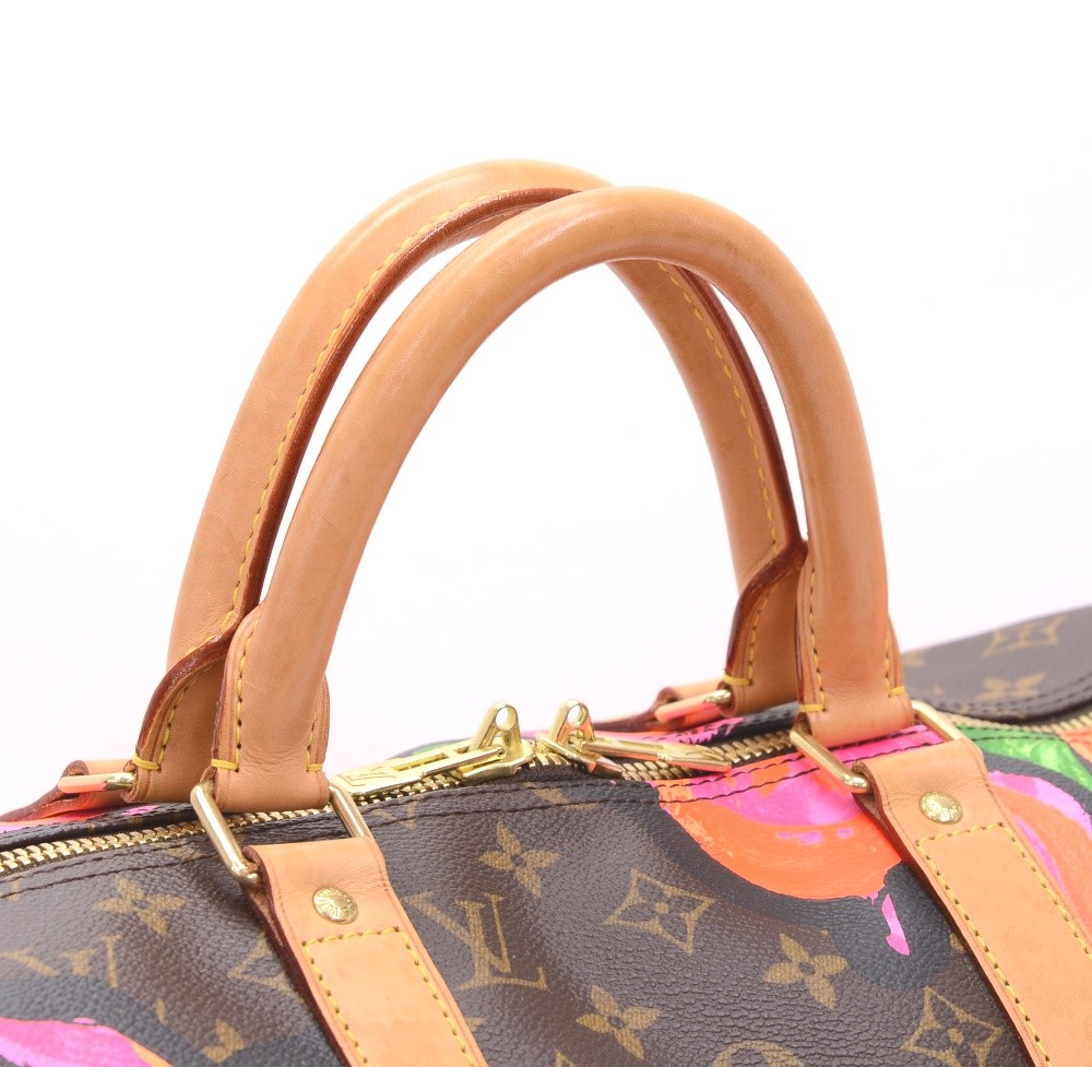 Louis Vuitton Keepall Roses Stephen Sprouse Limited Edition Bag Review 