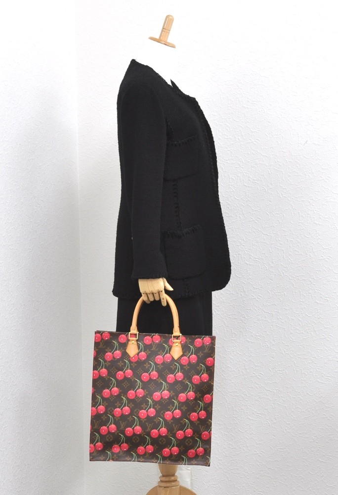 Louis Vuitton Monogram Cherry Sac Plat Tote Bag M51140 - Luxuryeasy