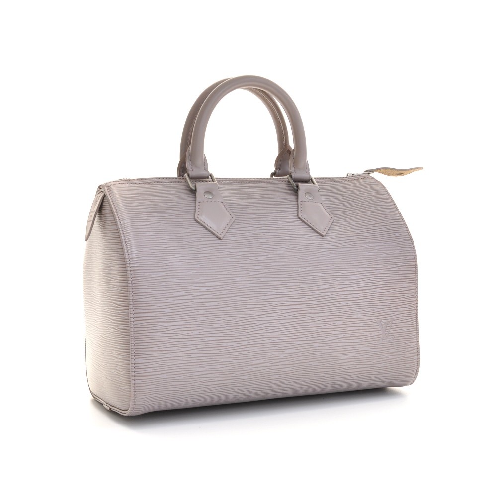 Louis Vuitton Lilac Epi Leather Speedy 25 Bag . Excellent, Lot #58304