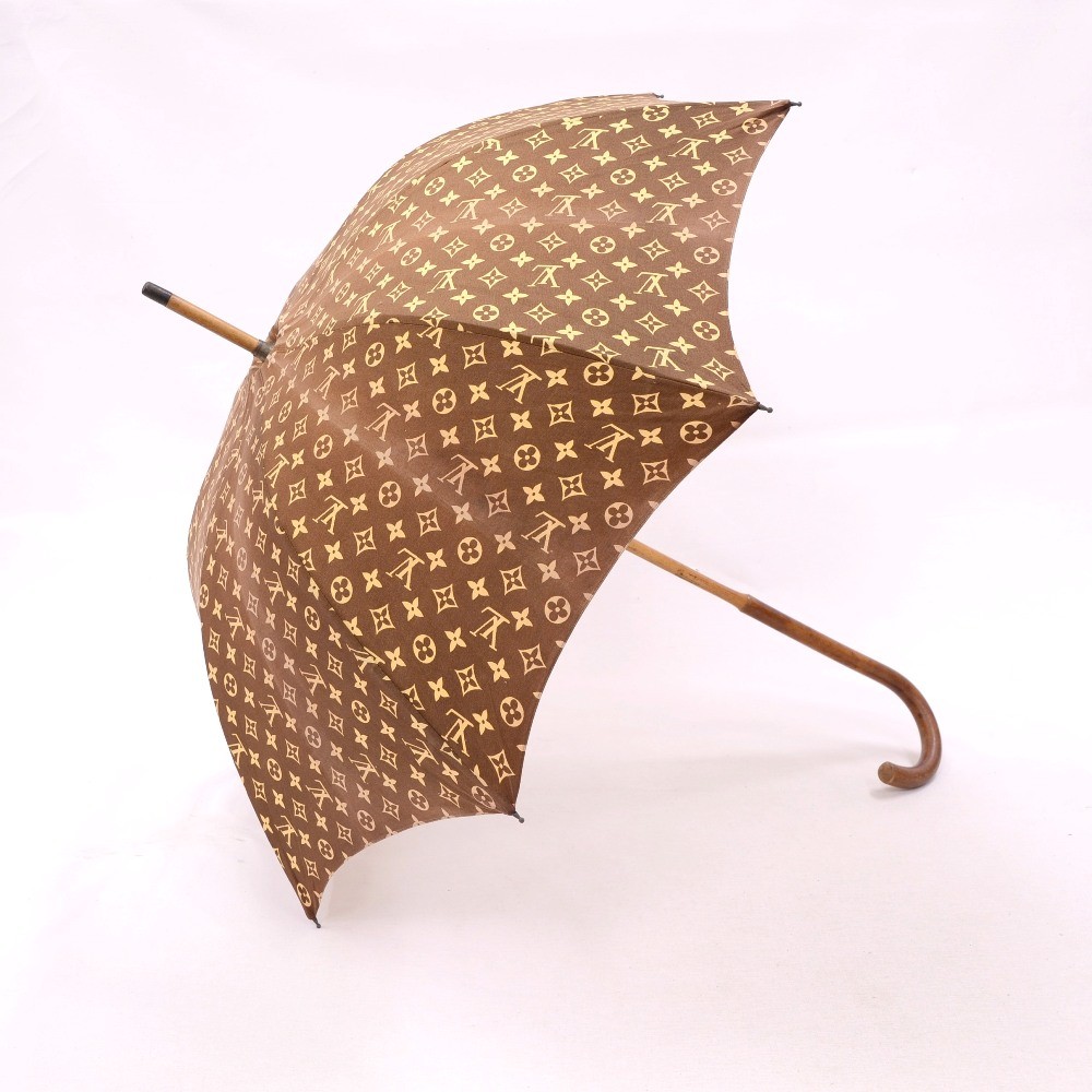 Louis Vuitton Louis Vuitton Brown Monogram Summer Large Umbrella
