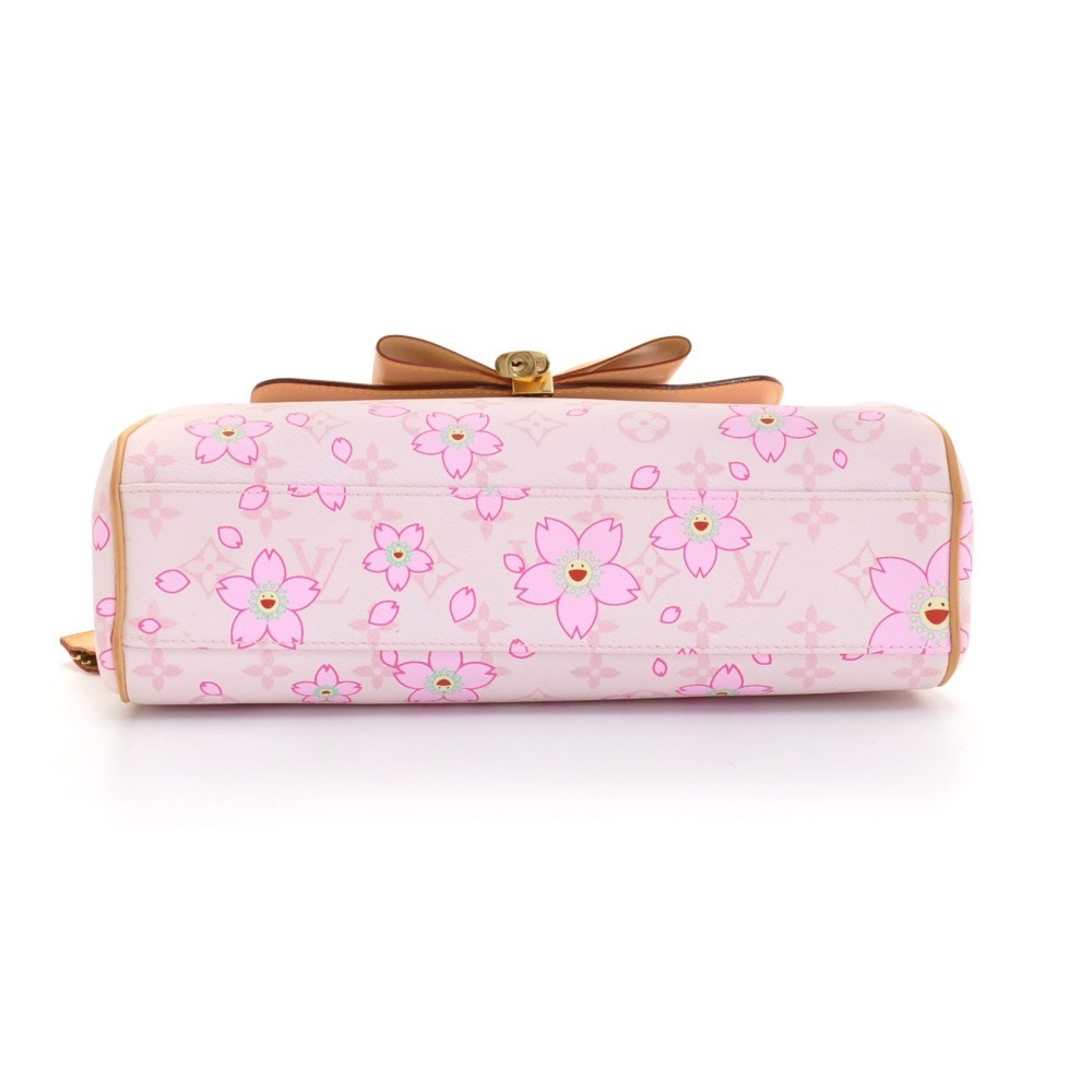 Louis Vuitton Cherry Blossom Monogram Retro Pink Bag ○ Labellov