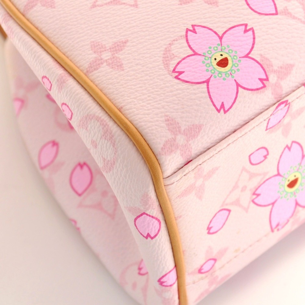 LOUIS VUITTON Monogram Cherry Blossom Sac Retro PM Hand Bag M92014 auth  24467a Pink ref.635799 - Joli Closet