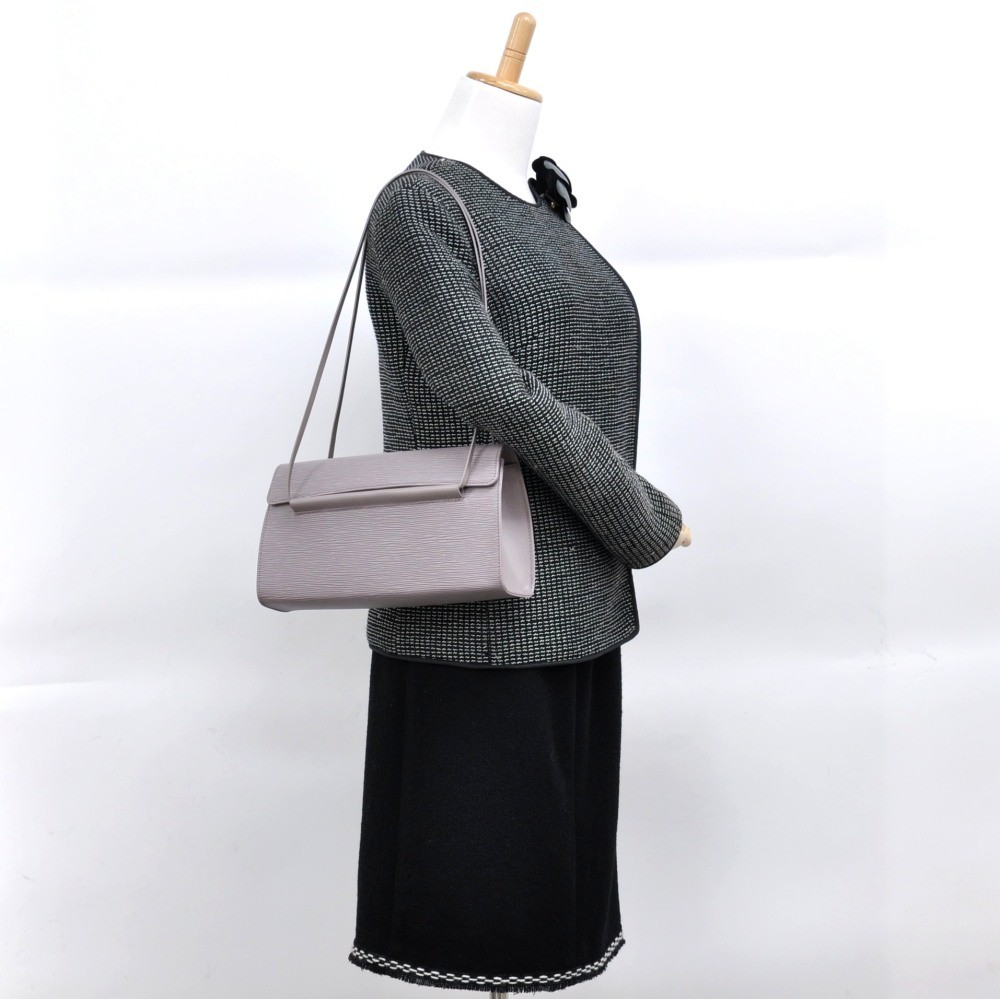 Louis Vuitton Louis Vuitton Dinard Lilac Epi Leather Shoulder Bag