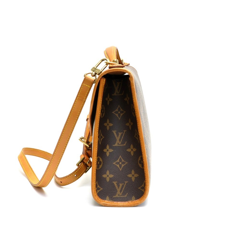 Bel air handbag Louis Vuitton Brown in Synthetic - 21009328