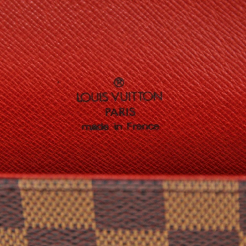 Louis Vuitton Discontinued Damier Ebene Tribeca Carre Flap Shoulder Bag  99lv310s For Sale at 1stDibs