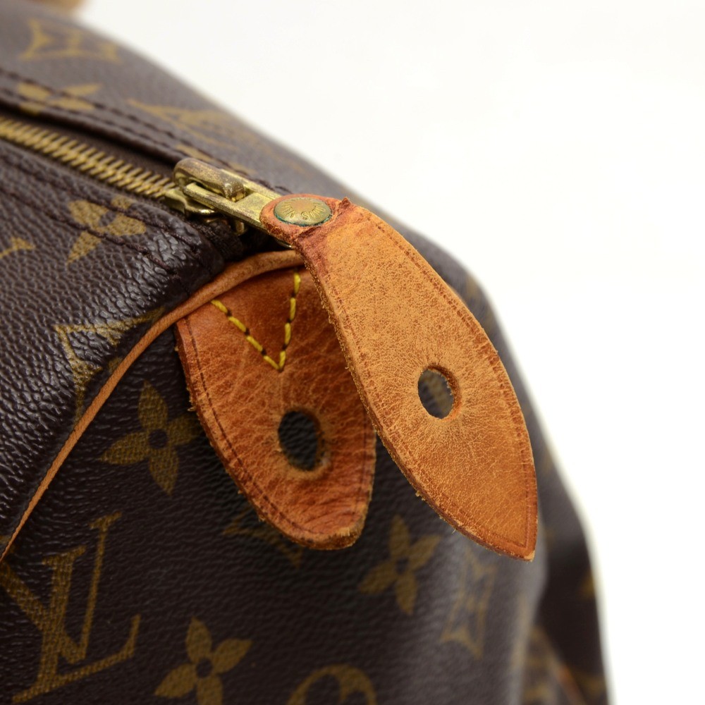 RvceShops Revival, Brown Louis Vuitton Monogram Speedy 40 Bag