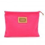 Louis Vuitton Inventeur Pink Canvas Clutch Pouch