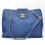 Chanel Denim Weekender Jumbo XL Shoulder Bag
SS594