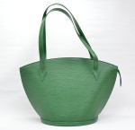 Louis Vuitton Green Epi Leather Saint Jacques GM Shoulder Bag F483