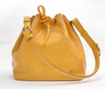 Louis vuitton  Yellow Epi Leather Noe Petit Shoulder Bag F442
