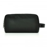 Louis Vuitton Palana Green Nylon x Black Leather Pouch Hand Bag