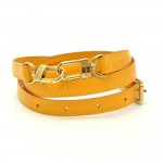 Louis Vuitton Yellow Leather Shoulder Strap for Epi Leather Bag