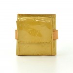 Louis Vuitton Lafayette Street Beige Vernis Leather Bracelet Coin Case