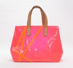Louis Vuitton Pink Vernis Leather Robert Wilson Reade PM Handbag Limited 2002 V510
