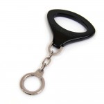 Louis Vuitton Porte Cles Epi Z Black x Silver Tone Key Holder