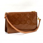 Louis Vuitton Lexington Bronze Vernis Leather Hand Bag