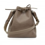 Louis Vuitton Petit Noe Gray Epi Leather Shoulder Bag