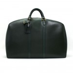 Louis Vuitton Helanga 1 Poche Epicea Green Taiga Travel Bag
