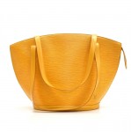Louis Vuitton Saint Jacques GM Yellow Epi Leather Shoulder Bag