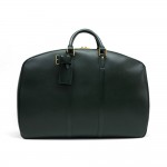 Louis Vuitton Helanga 1 Poche Epicea Green Taiga Travel Bag