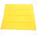 Louis Vuitton Monogram Yellow Silk Scarf