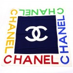 Chanel Multicolor Silk Scarf
