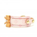 Louis Vuitton Porte Adresse Pink Monogram Canvas Bracelet