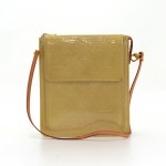 Louis Vuitton Mott Beige Vernis Leather Handbag