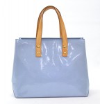 Louis Vuitton Baby Blue Vernis Leather Reade PM Bag LA103
