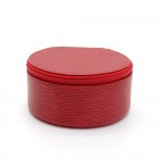 Louis Vuitton Ecrin Bijoux Large Red Epi Leather Large Jewelry Case