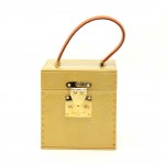 Louis Vuitton Bleeker Beige Vernis Leather Cosmetic Case HandBag