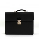 Louis Vuitton Robusto 2 Compartments Ardoise Taiga Leather Briefcases