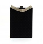 Louis Vuitton Ange Noir GM Black Satin Evening Hand Bag