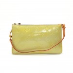Louis Vuitton Lexington Beige Vernis Leather Hand Bag