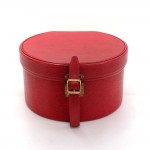 Vintage Louis Vuitton Boite Chapeaux 30 Red Epi Leather Hat Box