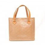 Louis Vuitton Houston Noisette Vernis Leather Shoulder Hand Bag