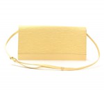 Louis Vuitton Vanilla Epi Leather Honfleur  Shoulder Bag Clutch Wallet F431