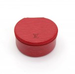 Louis Vuitton Ecrin Bijoux Red Epi Leather Jewelry Case