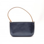 Louis Vuitton Fowler Noir Blue Monogram Matt Leather Hand Bag