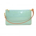 Louis Vuitton Lexington Blue Vernis Leather Hand Bag