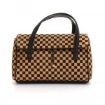 Louis Vuitton Lionne Damier Sauvage Pony Hair Hand Bag - 2000 Limited